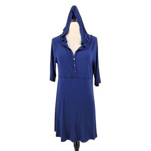 Soft Surroundings Hoodie Tunic Dress M